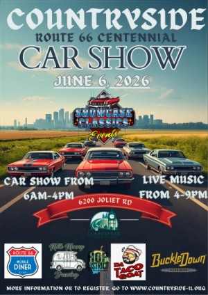Saturday, June 6th - Countryside Route 66 Centennial Car & Bike Show in Countryside
